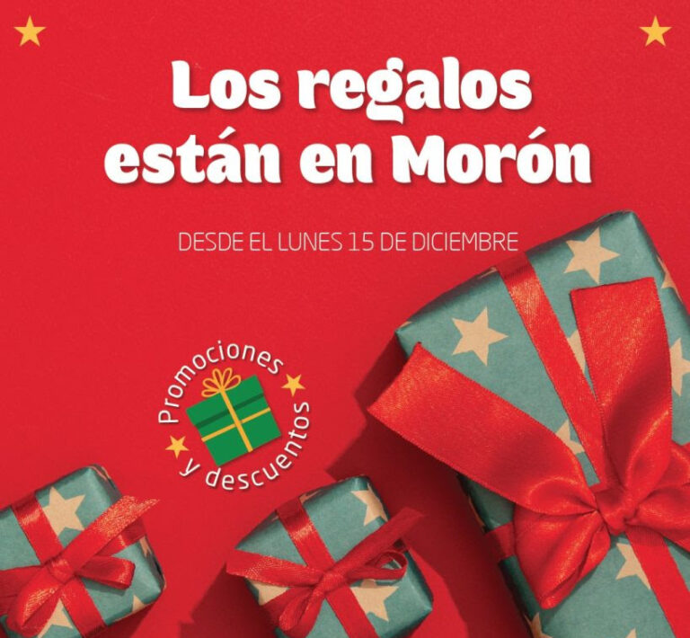 Descuentos y beneficios especiales para las compras de Navidad en Morón